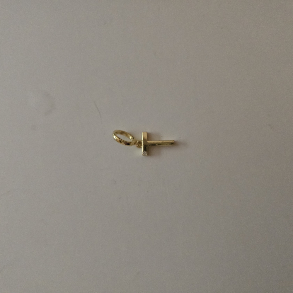 Gold Cross Pendant